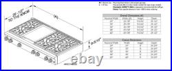 NEW American Range ARSCT366L Sealed Gas 6 Burners Rangetop Residential Cooktop NEW American Range ARSCT366L Sealed Gas 6 Burners Rangetop Residential Cooktop