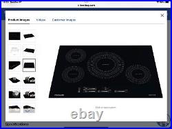 NEW Frigidaire 30 Induction Cooktop Model FFIC3026TB Black