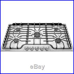 NEW Frigidaire 36 Gas Burner Cooktop in Stainless Steel/Cast Iron FFGC 3626SS