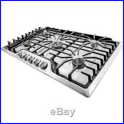 NEW Frigidaire 36 Gas Burner Cooktop in Stainless Steel/Cast Iron FFGC 3626SS