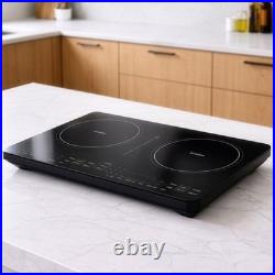 NEW NuWave Dual Top Pro Precision Induction Cooktop Dual Burner Portable 80041CT