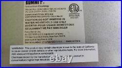 NEW Summit SINC4B30 31W 4 Burner Induction Cooktop Black (30 1/4 X 20 1/2) NEW Summit SINC4B30 31W 4 Burner Induction Cooktop Black (30 1/4 X 20 1/2)