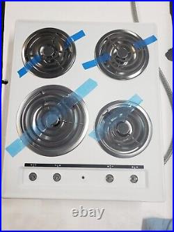 NEW Summit Wel03 24 inches Wide 4 Burner Coil Cooktop