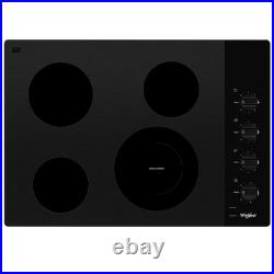 NEW Whirlpool WCE55US0HB01 Electric 4 Element Ceramic Glass Cook Top WCE55US0HB