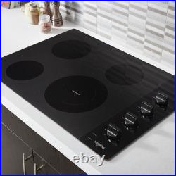 NEW Whirlpool WCE55US0HB01 Electric 4 Element Ceramic Glass Cook Top WCE55US0HB