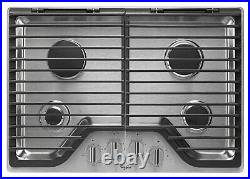 NEW Whirlpool WCG75US0DS 30 Stainless Steel Built-In Gas Cooktop speedheat