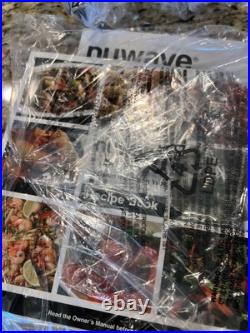 NUWAVE MOSAIC Induction Wok with 14-inch carbon steel wok with tempered glass