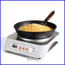 Nestiqex 1700W 100V~185V Induction Cooktop With Wok Pan Electric Stove Burner