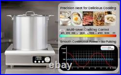 Nestiqex 5000W 208V~275V 3-Phase Induction Cooktop Commercial Electric Stove