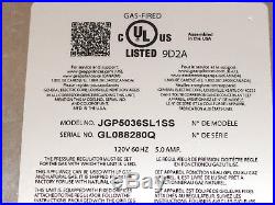 New Ge Model Jgp5036slss 36 Gas Lp Propane Cooktop Stainless