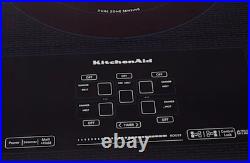 New KitchenAid KICU569XBL 36 5 Element Electric Induction Cooktop No Shipping New KitchenAid KICU569XBL 36 5 Element Electric Induction Cooktop No Shipping