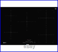 New NEFF T48FD23X0 Electric N50 80cm 5 Burners Induction Hob Touch Control Black