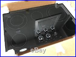 New OEM Whirlpool Smooth Surface 36 Electric Cooktop G7CE3635XB