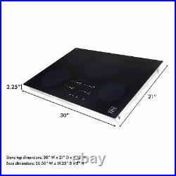 New Zline 30 Induction Cooktop Glass With 4 Burners Rcind-30