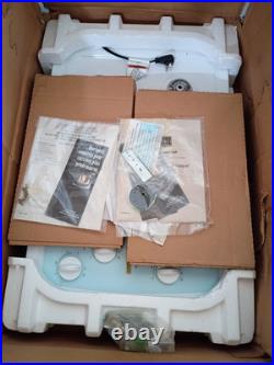 New whirlpool 30 gas cooktop WHITE SCS3017RQ OPEN BOX COMPLETE