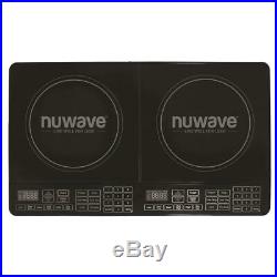 NuWave 25 in. Double Precision Induction Cooktop in Black 30602
