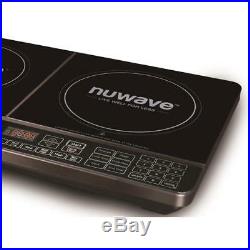 NuWave 25 in. Double Precision Induction Cooktop in Black 30602