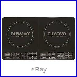 NuWave Double Precision Induction Cooktop Burner Black 30602