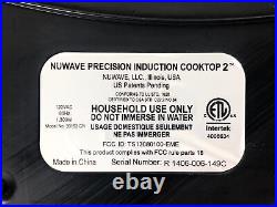 Nuwave Black Precision Induction Cooktop 2 with Fry Pan 9-Inch