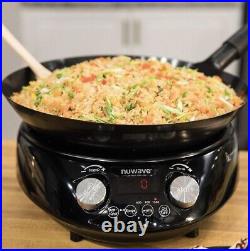 Nuwave Mosaic Induction Wok, Precise Temp Controls from 100°F to 575°F in Wok