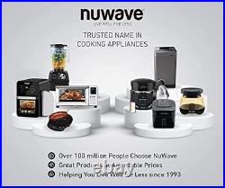 Nuwave Pro Chef Induction Cooktop, Powerful 1800W, Large 8 Heating Coil