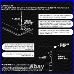 Opened box never use, Ramblewood 4 Burner 30 Electric Cooktop EC4-60