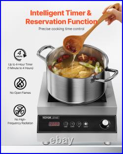 Portable/Commercial Induction Cooktop 1500-5000W Countertop Burner Hot Plate