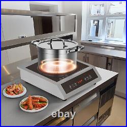 Portable Commercial Induction Cooktop 3500W Countertop Burner 11 Temp Levels Portable Commercial Induction Cooktop 3500W Countertop Burner 11 Temp Levels