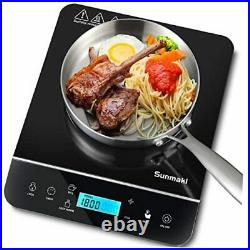 Portable Induction Cooktop, 1800W Induction Cooker with LCD Sensor Touch