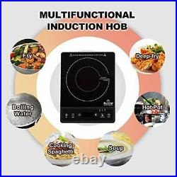 Portable Induction Cooktop, Countertop Burner, Induction Burner with Timer