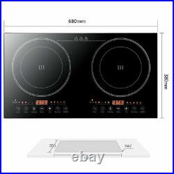 Portable Induction Cooktop Countertop Dual Cooker Burner Stove Hot Plate 2400W Portable Induction Cooktop Countertop Dual Cooker Burner Stove Hot Plate 2400W