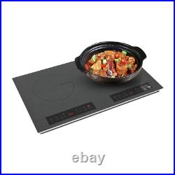 Portable Induction Cooktop Countertop Dual Cooker Burner Stove Hot Plate 4000W