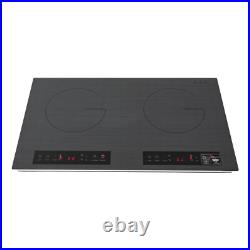 Portable Induction Cooktop Countertop Dual Cooker Burner Stove Hot Plate 4000W