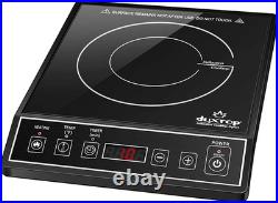 Portable Induction Cooktop Single Burner 1800W Countertop Electric Cooking