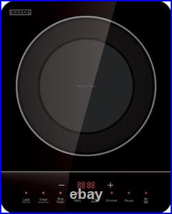 Portable Induction Cooktop with Shatterproof Glass Perfect for Home & RV