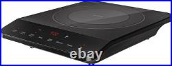 Portable Induction Cooktop with Shatterproof Glass Perfect for Home & RV