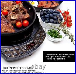 Precision Induction Cooktop Gold, 96 Temp Settings 100°F to 575°F