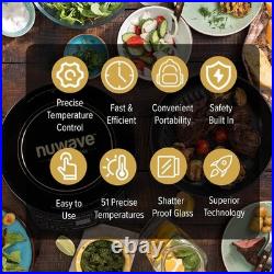 Precision Induction Cooktop Gold, 96 Temp Settings 100°F to 575°F