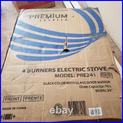 Premier Levella 24 4-Burner Electric Stove Model PRE241 NEW