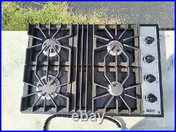 Professional viking gas cooktop