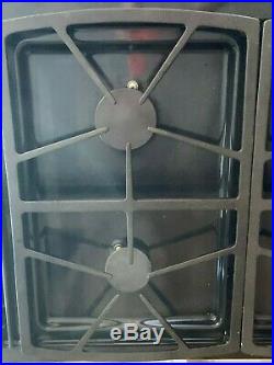 Propane Gas Dacor 46 Black Cooktop With Grill Broiler SGM464EM Good Condition