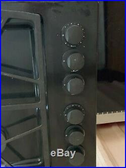 Propane Gas Dacor 46 Black Cooktop With Grill Broiler SGM464EM Good Condition