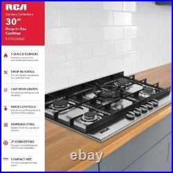 RCA R-CTGC305SS 30 in. Century Collection Drop-In Gas Cooktop, 5 Burners NEW