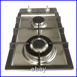 Ramblewood GC2-37P (Propane/LPG Gas) 2 Burners Cooktop, ETL Safety Certified