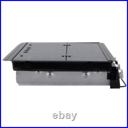 RecPro Suburban RV 3-Burner Propane Gas Cooktop with Glass Cover 9000BTU 12V DC