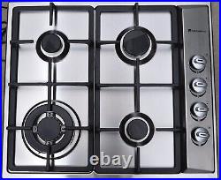 Refurbished, RambleWood GC4-50N, 4 Burner Natural Gas Cooktop, Version 1