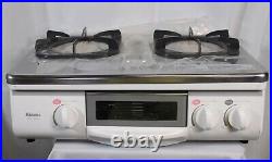 Rinnai Gas Cooking Table Top Stove RETS-320NA Broiler 2 Burner in Box Unused