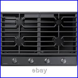 SAMSUNG NA30R5310FG 30 Inch Gas Cooktop with 4 Sealed Burners Cast Iron Grates