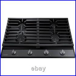 SAMSUNG NA30R5310FG 30 Inch Gas Cooktop with 4 Sealed Burners Cast Iron Grates
