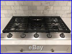 SAMSUNG Premium 5-Burner Gas Cooktop Stainless Steel NA36K7750TS